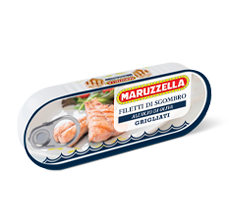 Grilled mackerel fillets